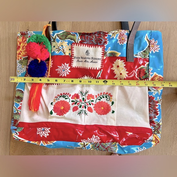 Erica Maree for Four Seasons Punta Mita, Mexico- handmade vacation tote bag. - Picture 14 of 14